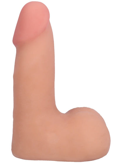 The Realistic Cock - With Removable Vac-U-Lock Suction Cup - ULTRASKYN - 5 Inch (with balls) Vanilla Vac U Lock