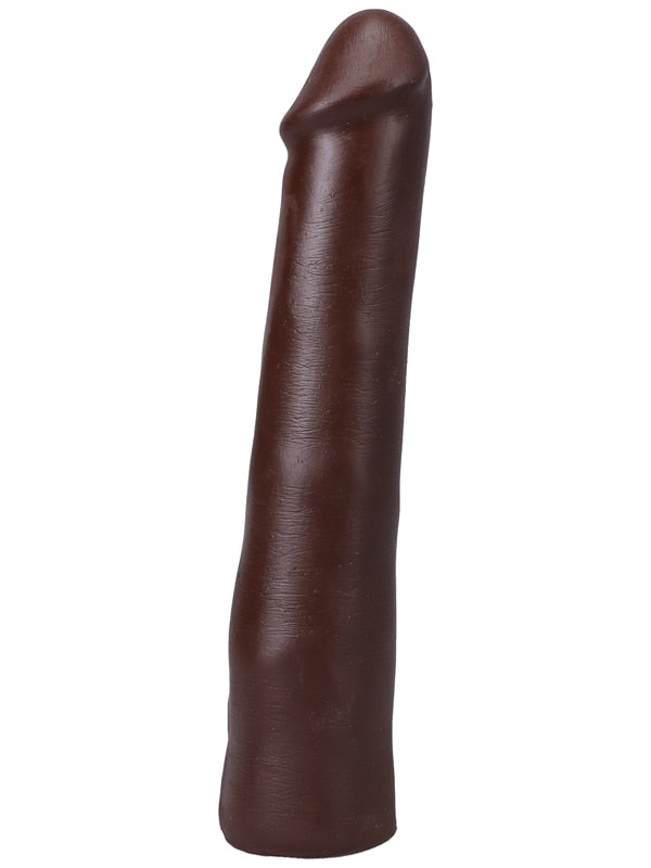 The Realistic Cock - With Removable Vac-U-Lock Suction Cup - ULTRASKYN - 9 Inch Chocolate Vac U Lock
