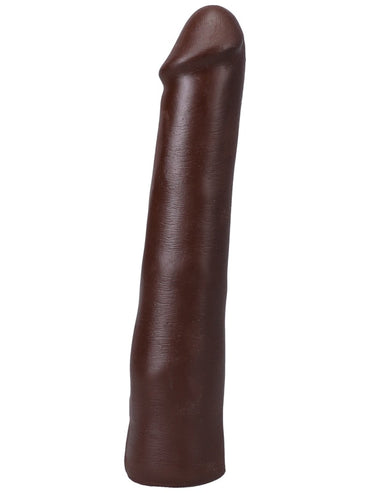The Realistic Cock - With Removable Vac-U-Lock Suction Cup - ULTRASKYN - 9 Inch Chocolate Vac U Lock