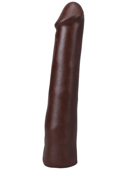 The Realistic Cock - With Removable Vac-U-Lock Suction Cup - ULTRASKYN - 9 Inch Chocolate Vac U Lock