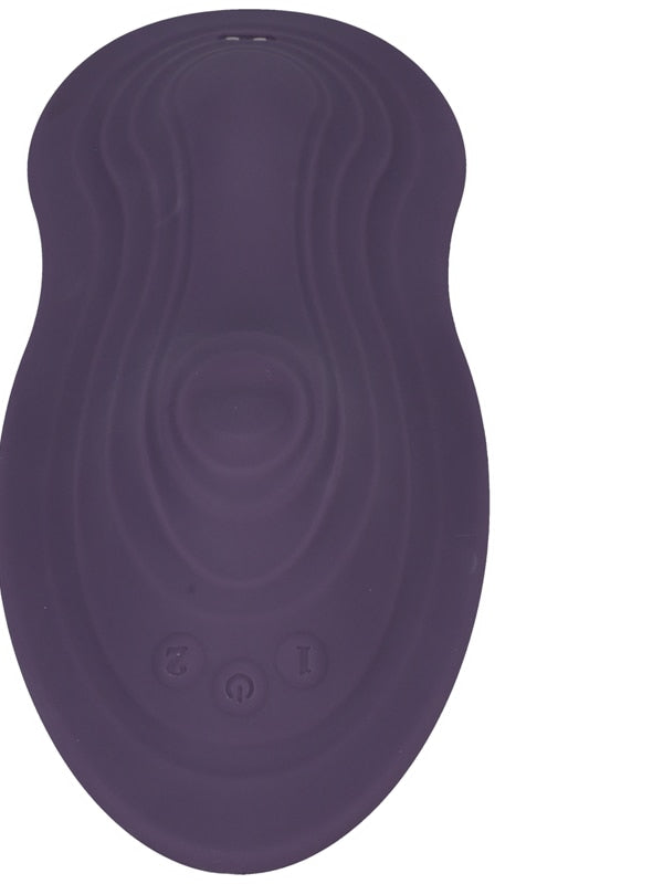 iRide Pleasure Seat - Throb - Rechargeable with Wireless Remote Dusty Purple Doc Johnson