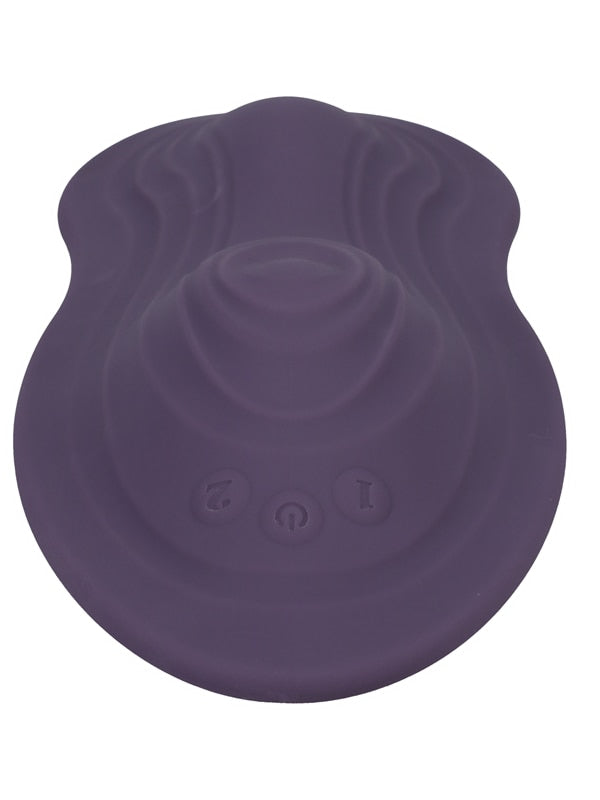 iRide Pleasure Seat - Throb - Rechargeable with Wireless Remote Dusty Purple Doc Johnson