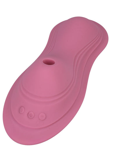 iRide Pleasure Seat - Suck - Rechargeable with Wireless Remote Dusty Pink Doc Johnson