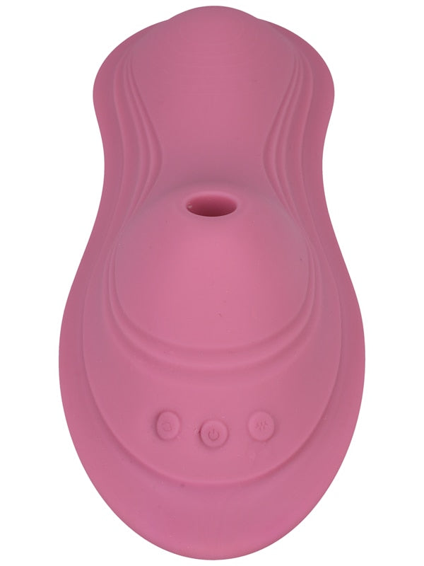 iRide Pleasure Seat - Suck - Rechargeable with Wireless Remote Dusty Pink Doc Johnson