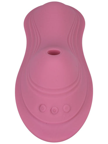 iRide Pleasure Seat - Suck - Rechargeable with Wireless Remote Dusty Pink Doc Johnson