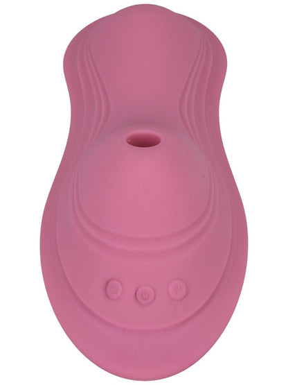 iRide Pleasure Seat - Suck - Rechargeable with Wireless Remote Dusty Pink Doc Johnson