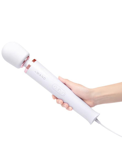 Le Wand Plug-in Vibrating Massager White Le Wand