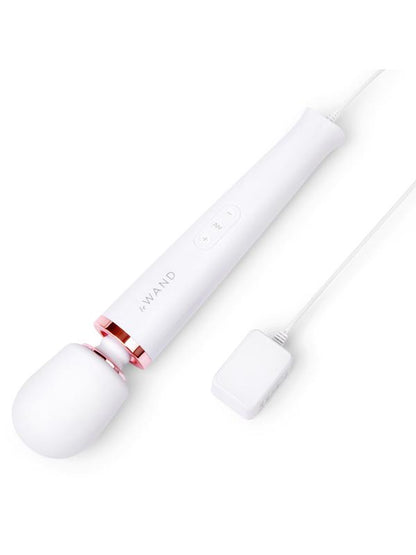 Le Wand Plug-in Vibrating Massager White Le Wand