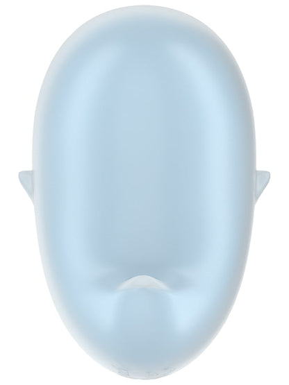 Satisfyer Cutie Ghost - Blue - Blue USB Rechargeable Air Pulse Stimulator Satisfyer