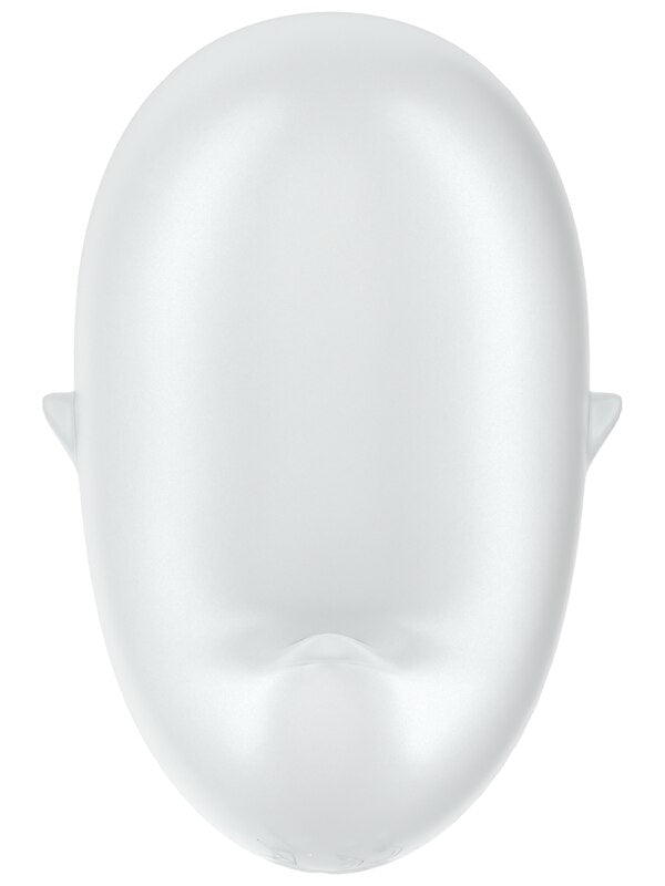 Satisfyer Cutie Ghost - White - White USB Rechargeable Air Pulse Stimulator Satisfyer