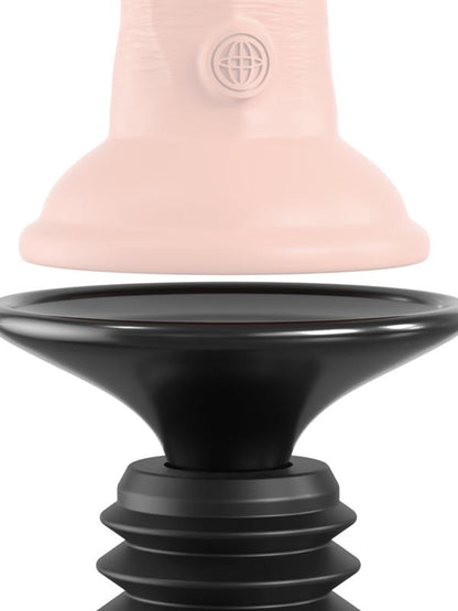 Fetish Fantasy Series Body Dock Handheld - USB Rechargeable Thrusting Machine with Suction Base Pipedream
