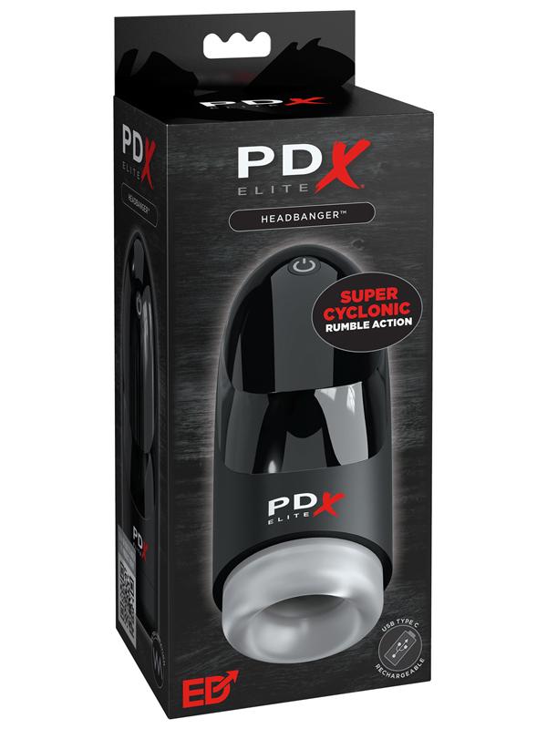 PDX Elite Hydrogasm - USB Rechargeable Rumbling Masturbator Pipedream