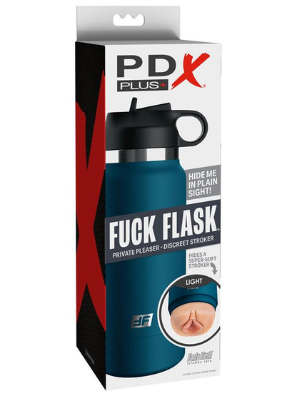 PDX Plus Fuck Flask - Private Pleaser - Flesh Discreet Vagina Stroker Pipedream