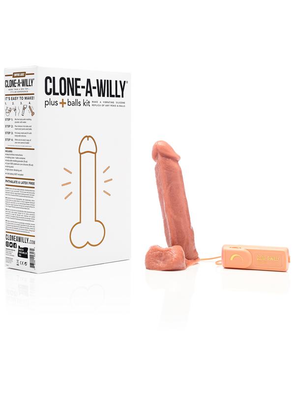 Clone A Willy Plus Balls Kit Medium Skin Tone