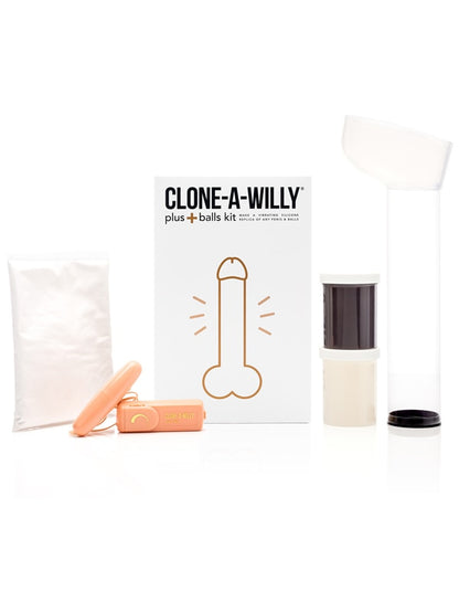 Clone A Willy Plus Balls Kit Deep Skin Tone
