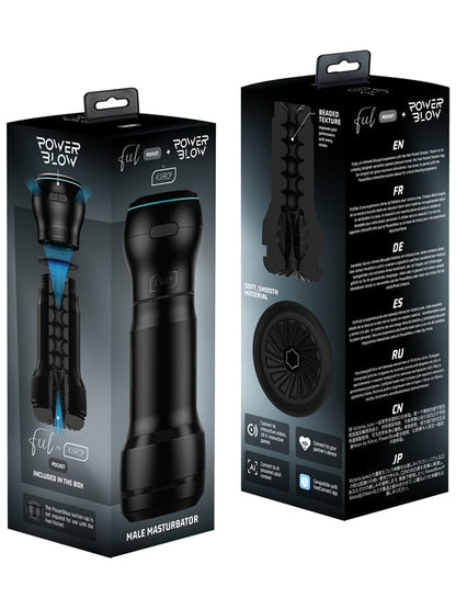 Feel Pocket Blow Pocket Stroker and Power Blow Combo Box By KIIROO Kiiroo