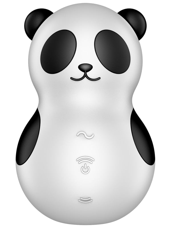 Satisfyer Pocket Panda - Black USB Rechargeable Air Pulse Stimulator Satisfyer