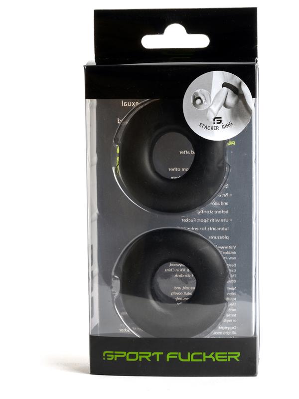 Stacker Rings Black Sport Fucker