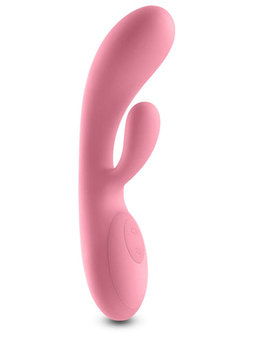 Lust-n-Dreams - Samba - Coral - Pink 19.4 cm USB Rechargeable Rabbit Vibrator NS Novelties