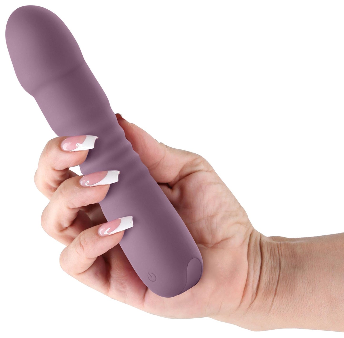 Lust-n-Dreams - Poise - Mauve - Purple 17.3 cm USB Rechargeable Thrusting Vibrator NS Novelties