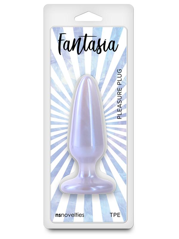 Fantasia - Pleasure Plug - Small - Azure - Blue 10.3 cm Small Butt Plug NS Novelties
