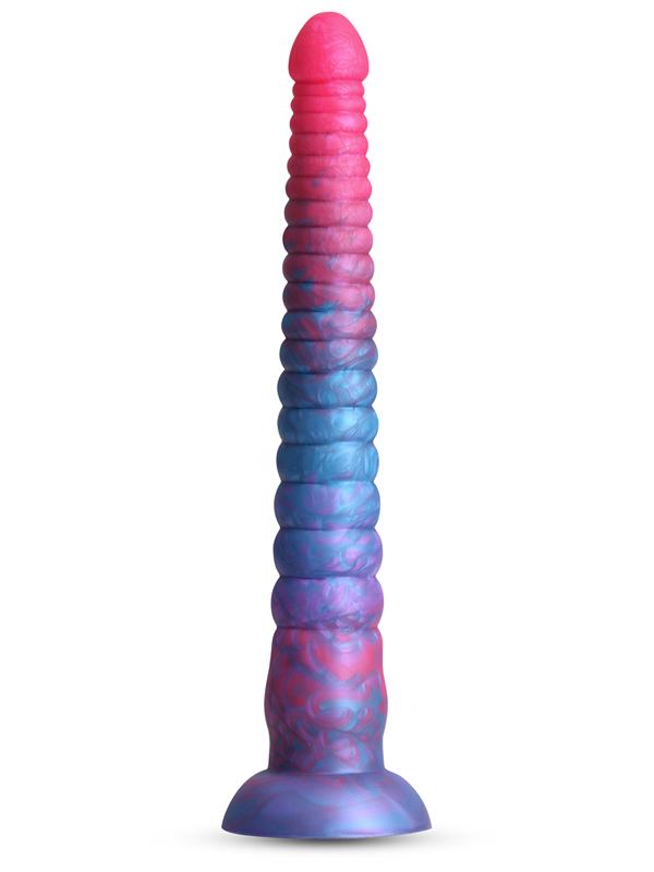 Colours Stacked - 12'' Dildo - Pink/Blue - Pink/Blue 30.6 cm Fantasy Dildo NS Novelties