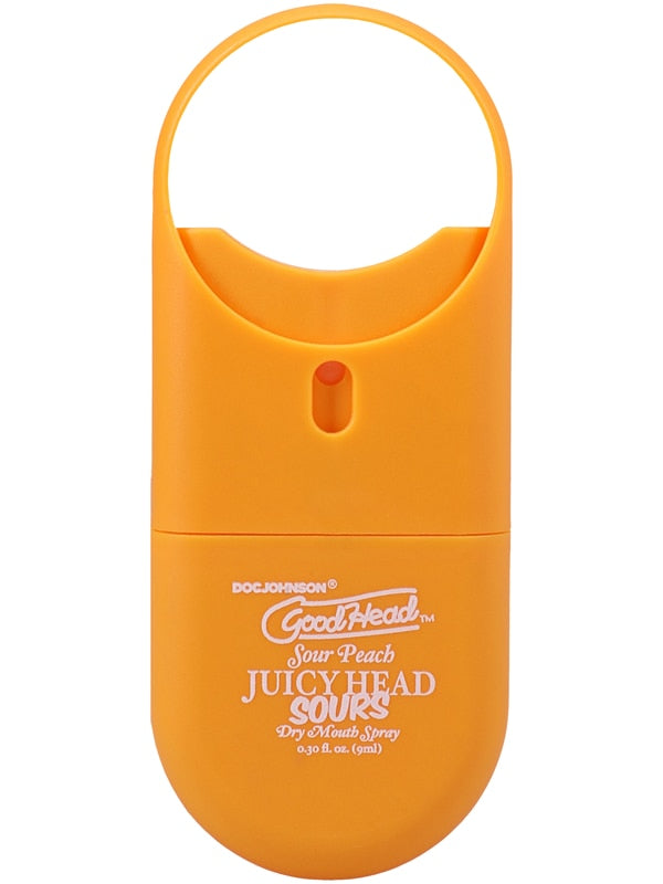 GoodHead - Juicy Head Dry Mouth Spray To-Go - Sour Peach - .30 fl. oz. Doc Johnson