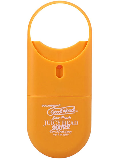 GoodHead - Juicy Head Dry Mouth Spray To-Go - Sour Peach - .30 fl. oz. Doc Johnson
