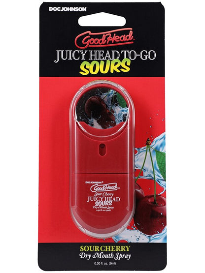 GoodHead - Juicy Head Spray To-Go - Sour Cherry - .30 fl. oz.