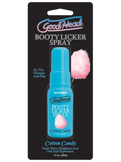 GoodHead Booty Licker Spray - Cotton Candy - Cotton Candy Flavoured Spray - 29 ml Bottle Doc Johnson