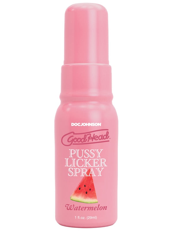 GoodHead Pussy Licker Spray - Watermelon - Watermelon Flavoured Spray - 29 ml Bottle Doc Johnson