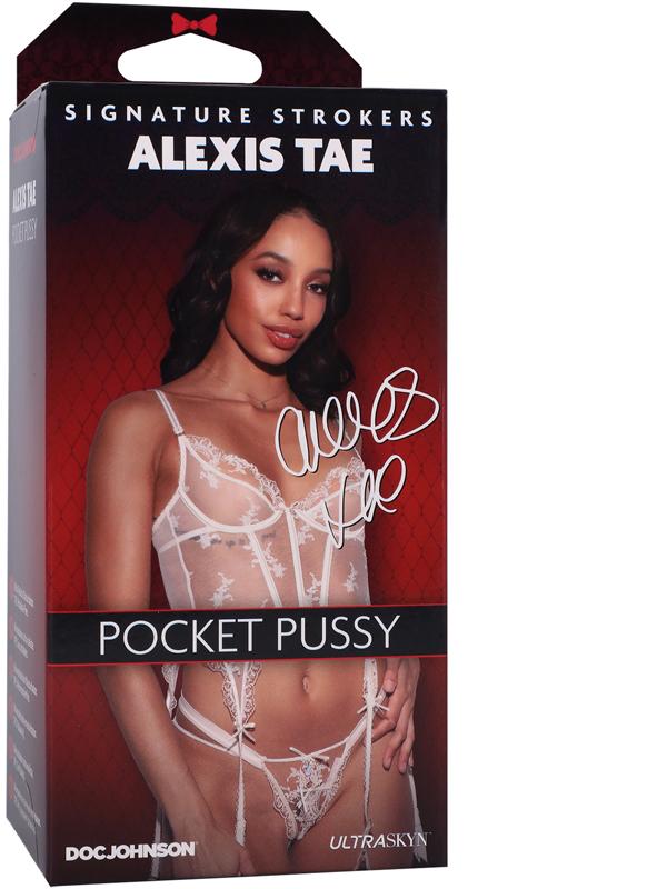 Signature Strokers - Alexis Tae - Brown Vagina Stroker Doc Johnson