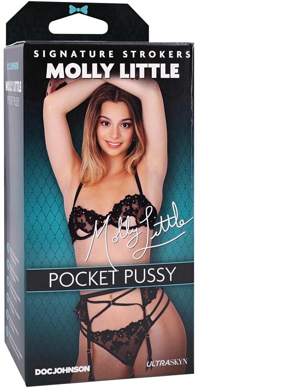 Signature Strokers - Molly Little - ULTRASKYN Pocket Pussy Vanilla Doc Johnson