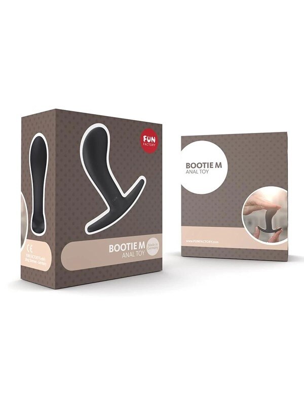 Fun Factory BOOTIE M black - Black 9.3 cm Medium Butt Plug Fun Factory