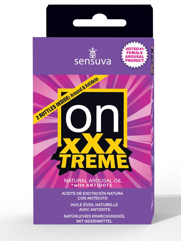 On XXXtreme Arousal Oil Sensuva