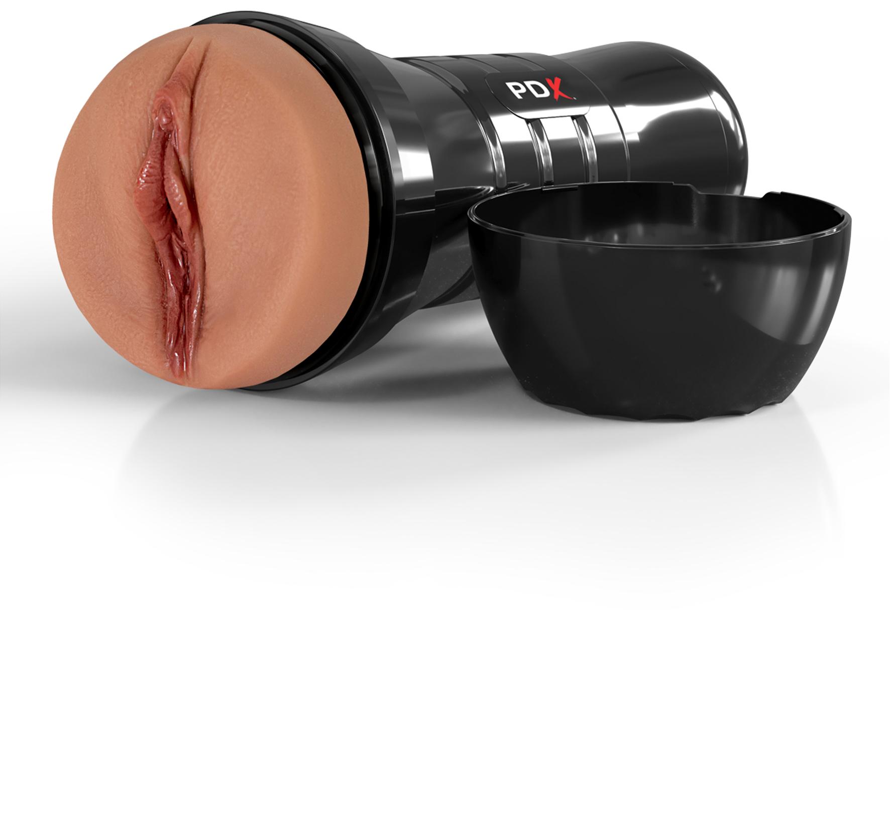 PDX Extreme - Wet Pussies - Super Juicy Snatch XXL- Brown PDX Extreme