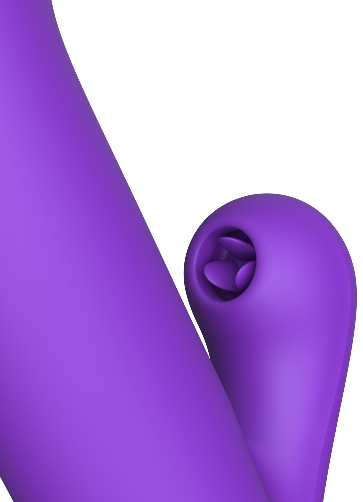 Fantasy For Her Super SoniX Thruster - Purple USB Rechargeable Thrusting Rabbit Vibrator Pipedream