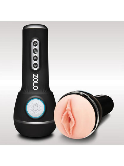 Zolo Power Stroker - Flesh USB Rechargeable Powered Masturbator Zolo