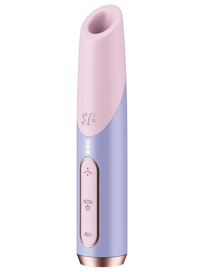 Satisfyer Bold Kiss - Purple USB Rechargeable Air Pulse Stimulator Club X Australia