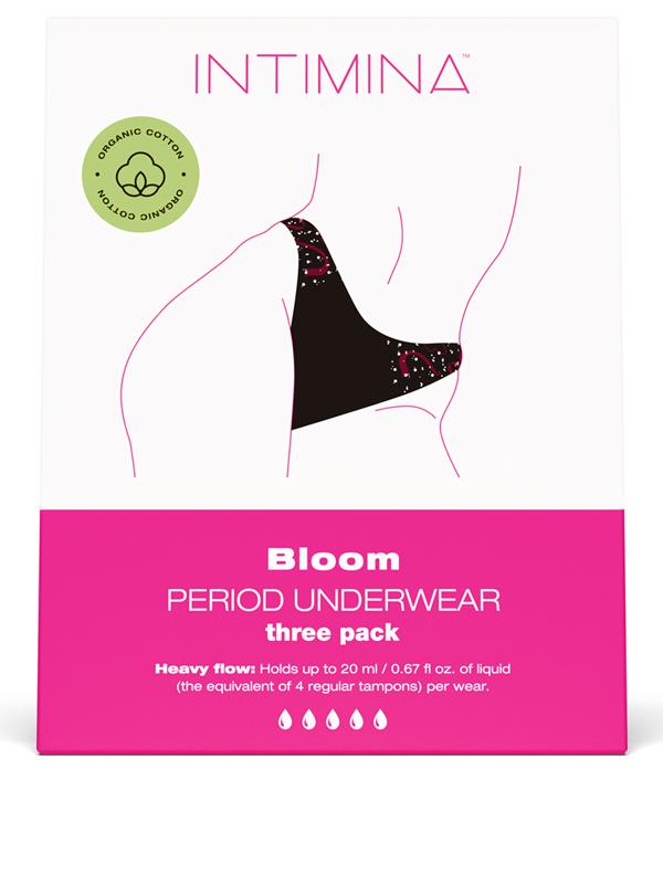 Intimina Bloom Menstrual Underwear 3 Pack -XXL Intimina