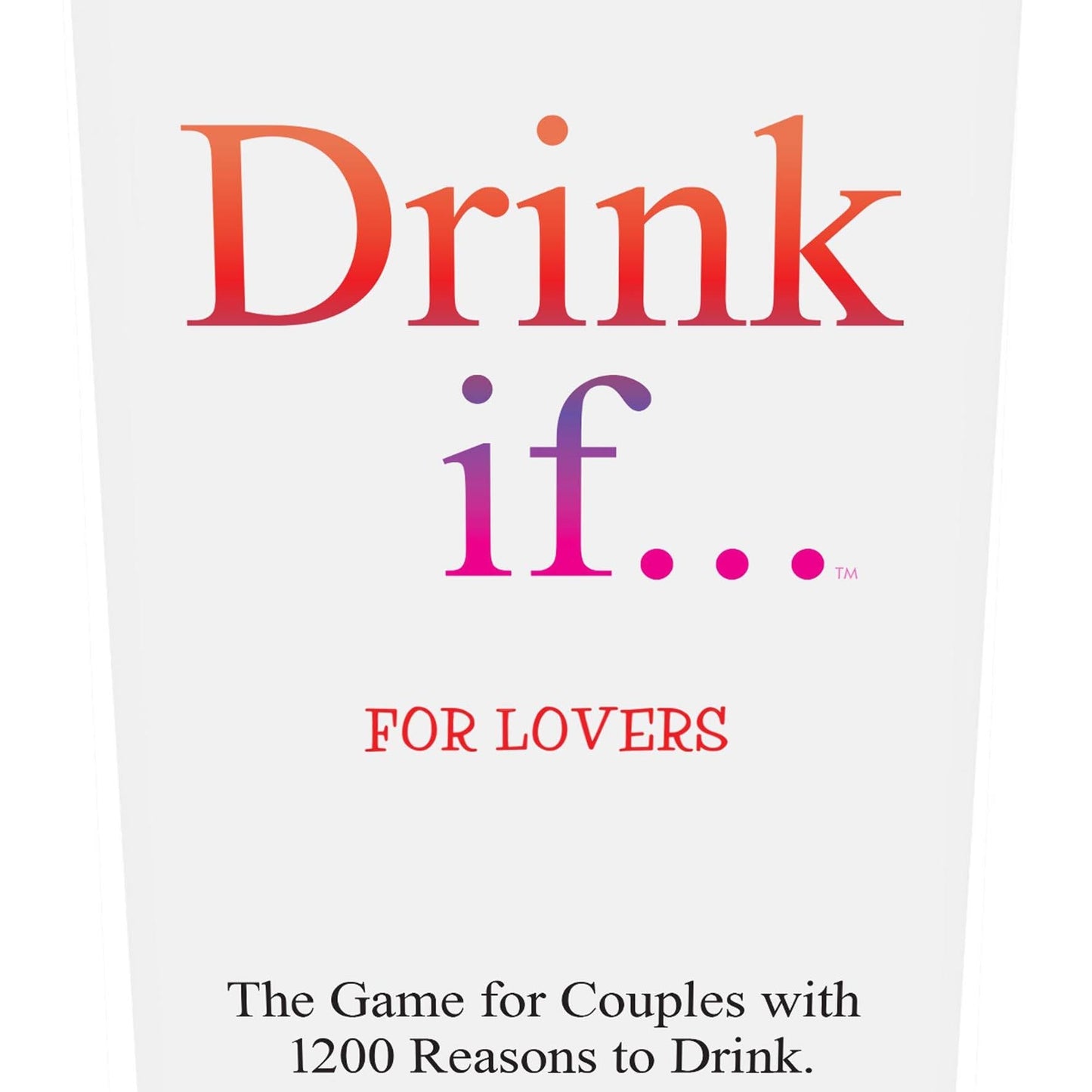 Drink If - For Lovers Kheper Games