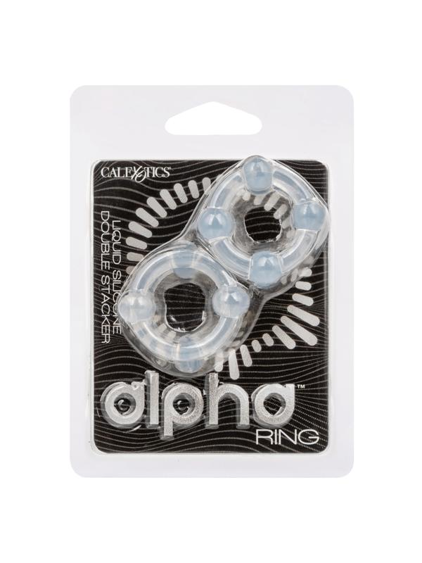 Alpha Liquid Silicone Double Stacker CalExotics