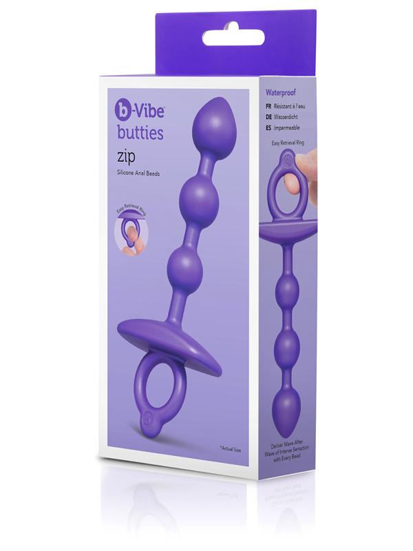 Butties ZIP Silicone Anal Bead B-Vibe