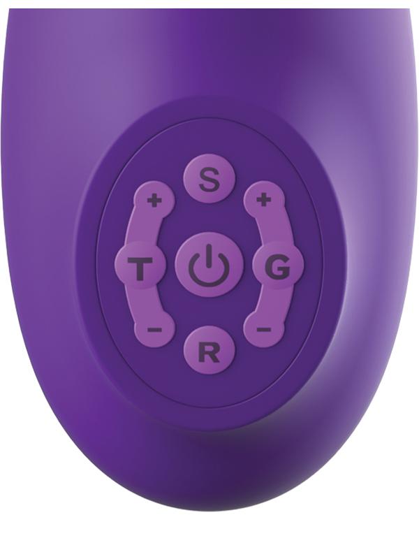 Fantasy For Her Ultimate Pleasure Pro Plus - Purple USB Rechargeable Sucking Licking & Flicking Vibrator Pipedream