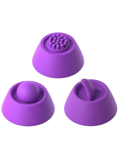 Fantasy For Her IntiMotion Pulse Pro - Purple 24 cm USB Rechargeable Swirling & Flicking Rabbit Vibrator Pipedream