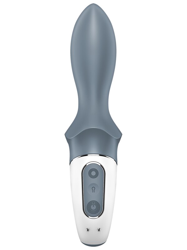 Satisfyer Air Pump Booty 1 - Grey USB Rechargeable Inflatable Anal Vibrator Satisfyer