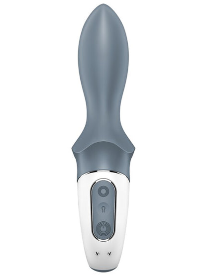 Satisfyer Air Pump Booty 1 - Grey USB Rechargeable Inflatable Anal Vibrator Satisfyer