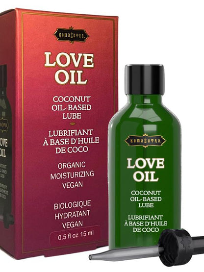 Kama Sutra LOVE OIL (coconut oil based) .5 fl oz/15 ml Kama Sutra Products