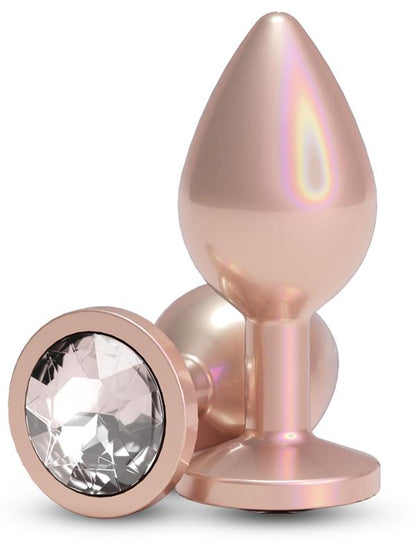 Rear Assets Iridescent Champagne Medium Clear NS Novelties