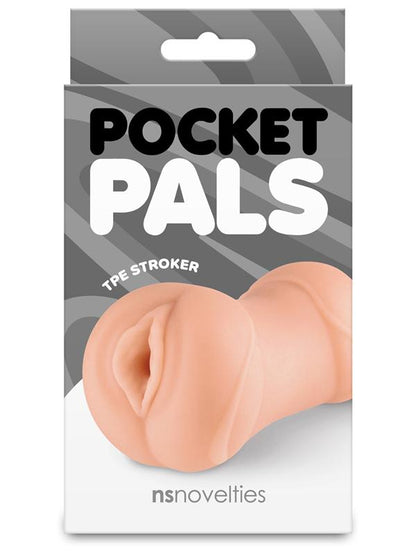 Pocket Pals Vagina Stroker - Tan - Tan Vagina Stroker NS Novelties